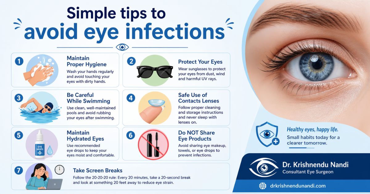 Simple tips to avoid eye infections