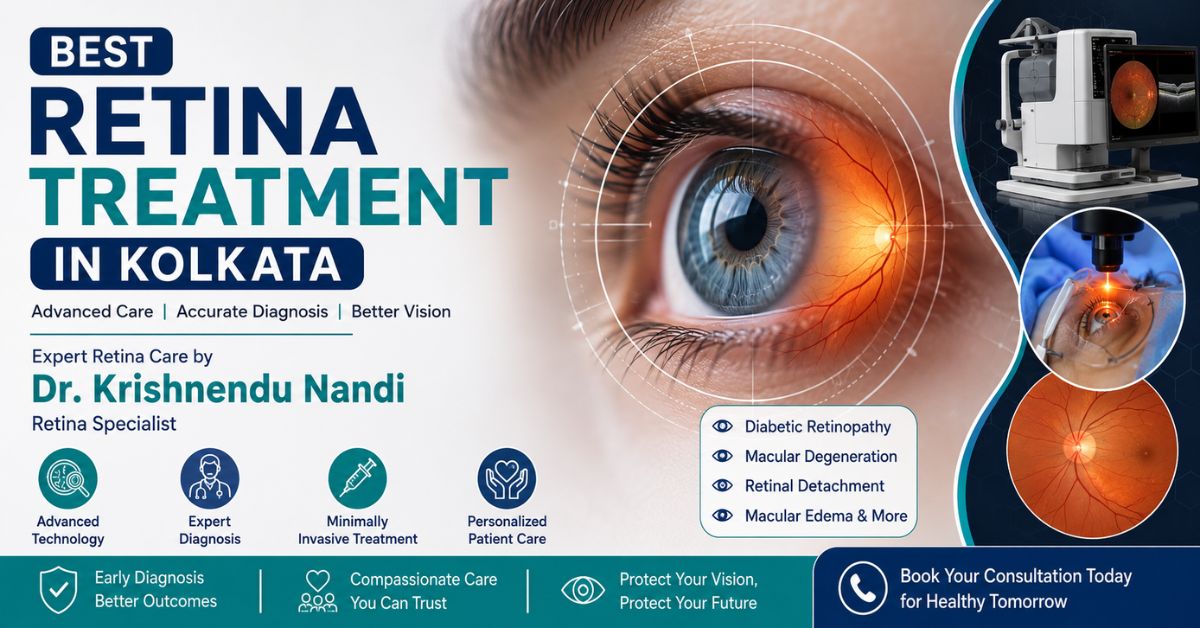 Best Retina Treatment in Kolkata: Comprehensive Retina Care by Dr. Krishnendu Nandi