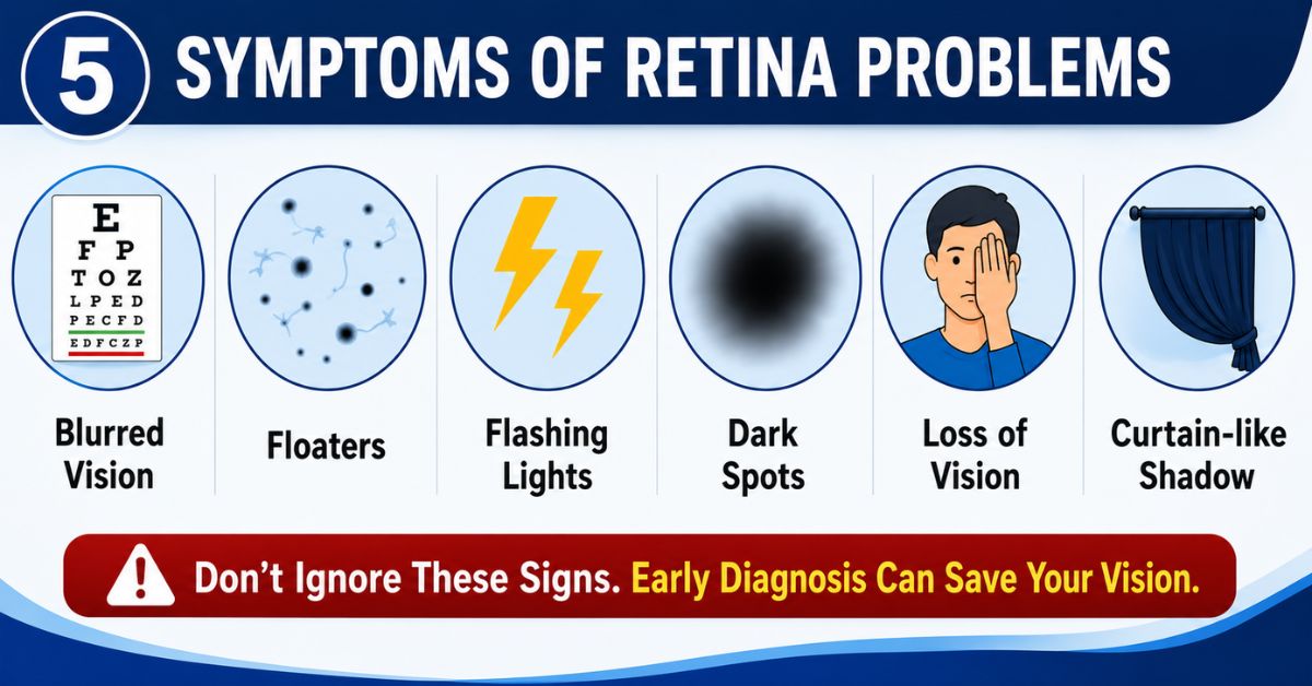 Symptoms of Retina Problems