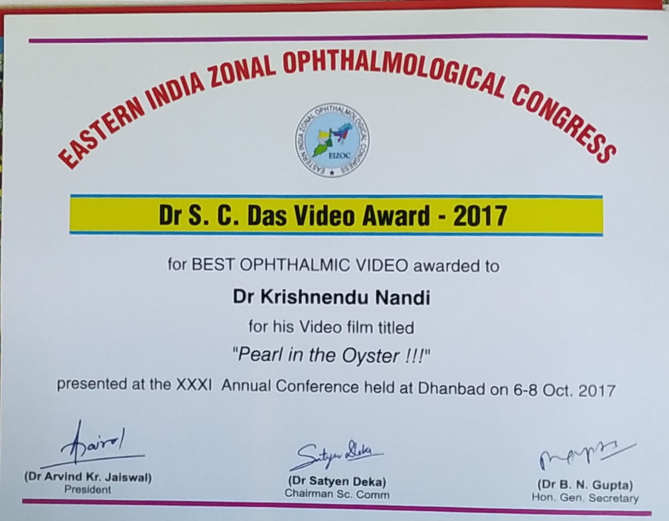 EIZOC Video Award 2017